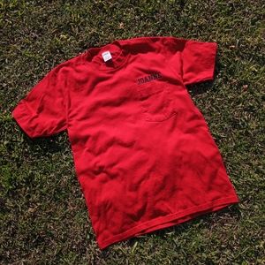 ♥️🔥 Single Stitch Jerzees Pocket Tee 🔥♥️